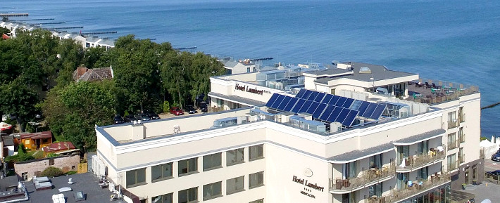 Das Hotel Lambert befindet sich nahe der polnischen Ostsee