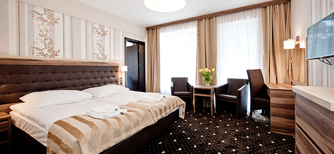 Doppelzimmer im Hotel Cristal Spa